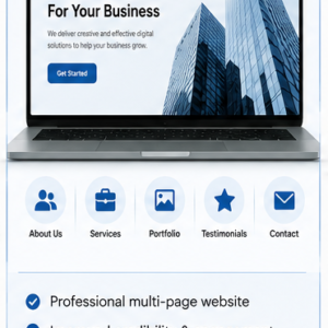 Growth: 3–5 Page Business Website