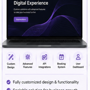 Pro: Custom Website with Advanced Features