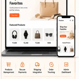 Ecommerce: Complete Online Store with Payment & Shipping Integration
